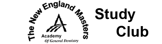 The image features a logo with the text  New England Master  and below it,  The Academy of General Dentistry.